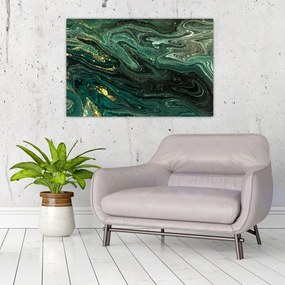 Tablou - Marmură verde (90x60 cm)