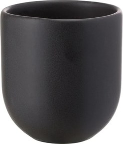 SET 2 PAHARE CAFEA VULCANO NEGRU CARBON MAT (1 PAHAR 250ML, 1 PAHAR 75ML)