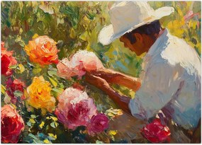 Tablou - Grădinar (70x50 cm)