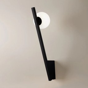 Aplica de perete design modern minimalist Kazimir negru/alb