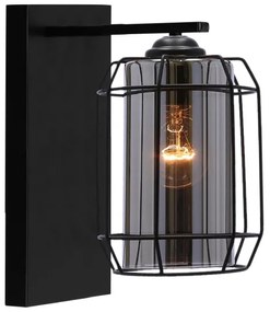 Lampă de perete JONERA 1xE27/40W/230V negru