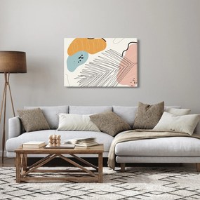 Tablou - Ilustrație de frunze (90x60 cm)