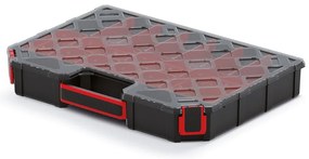 Organizator servieta 39 × 28,4 × 6 cm, combinatie, negru