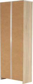 Dulap de birou, stejar sonoma/alb, JOHAN 2 NEW 05