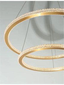 Lustra LED dimabila design elegant CILION 60cm