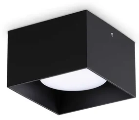 Spot aplicat Spike pl1 square negru