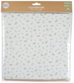 Pătură pentru copii albă din bumbac 75x75 cm Koala – Bébé Douceur