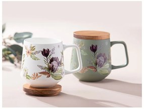 Cană verde din porțelan 430 ml Leura – Ladelle