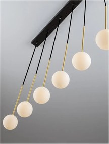 Lustra moderna cu 6 pendule SAVOY