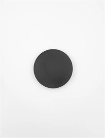 Aplica LED de perete design ambiental CYRCLE 30cm negru