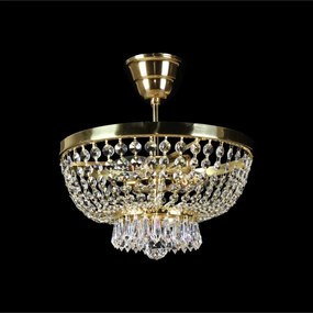 Lustra aplicata, Plafoniera cristal Bohemia 30cm L15 167/02/3