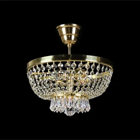 Lustra aplicata, Plafoniera cristal Bohemia 30cm L15 167/02/3