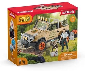 Mașină off-road 4 x 4cu troliu Schleich 42410