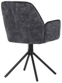 Set de scaune de sufragerie HC-511 BK4, 2 buc.