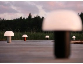 Veioză neagră LED cu intensitate reglabilă din aluminiu (înălțime 22 cm) Harvest – Zone