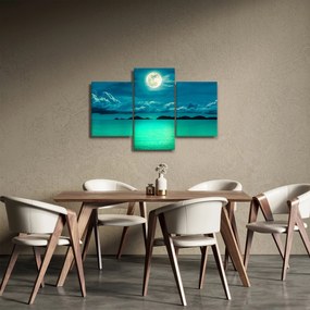 Tablou - Luna plină deasupra apei (90x60 cm)