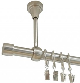 Galerie simpla prindere tavan capacel 19 mm inox (Alege marime: 200 cm)