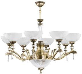 Candelabru 8 brate design clasic realizat manual Farini