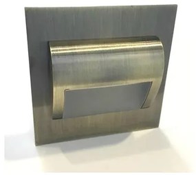 LED Iluminat scară DECORUS LED/1,2W/12V 3000K alamă