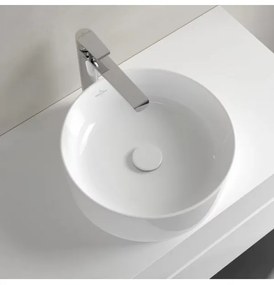 Pachet lavoar pe blat Villeroy&amp;Boch Collaro si baterie Kludi Zenta SL, 4A184001+482560565