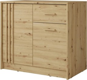 Comoda CANADA CY1, stejar artisan, PAL laminat, 102x42x94 cm