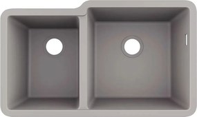 Chiuveta compozit gri Hansgrohe S51 SilicaTec 82x48.5 cm