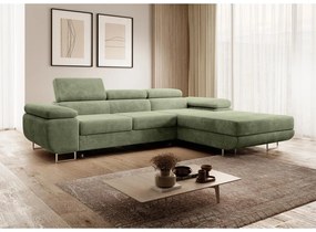 Colțar Grande (D) (verde marin + crom). 1100530
