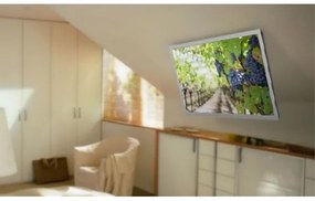 Suport inteligent de tavan pentru televizor MK FLORIA MKF-20DM444 55" negru Wi-Fi TUYA + telecomandă