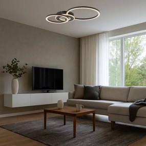 Rabalux 71485 - Plafonieră LED reglabilă LUREO, 24W/230V, 3000–6500K, 46 x 33 cm + telecomandă