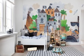 Fototapet, Castle of Pirates, Rebel Walls