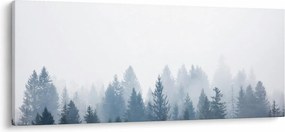 Tablou - Pădure cețoasă (120x50 cm)