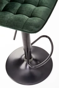 Scaun de bar tapitat H-95 - Verde