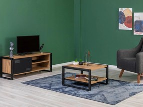 Mobilier living Cosmopolitan 27 (Pin atlantic + Negru). 1089246