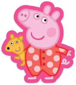 Purcelușa Peppa Sleep pernă formă, pernă decorativă 31x34 cm