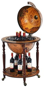 Bar glob în formă de glob pământesc