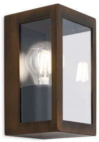 Aplica de exterior stil contemporan IP44 LUMINA rustic/negru