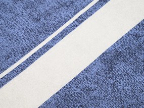 Lenjerie de pat din bumbac Renforce BLUE LINE albastru Dimensiunile lenjeriei: 70 x 90 cm | 140 x 200 cm