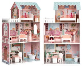Casa mare de păpuși Barbie cu set de mobilier