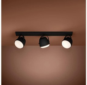Spot Eglo 390045 UPANEMA 3xE27/28W/230V negru