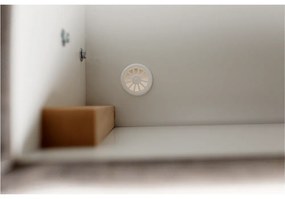 Pat tip BOXSPRING 160x200, taupe gri-maro, FERATA TV KOMFORT