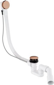 Sifon cu preaplin pentru cada Omnires CGS finisaj cupru lucios