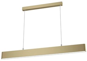 Lustra LED suspendata design modern Step auriu