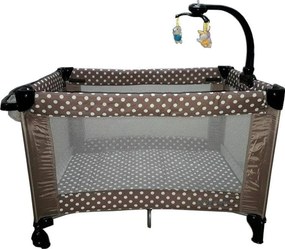 Patut Pliant, Tarc copii Baby Care™ NEST, Pliabil pe 2 Niveluri cu muzica si Masa infasat, Jucarie Carusel cu jucarii din plus, geanta transport