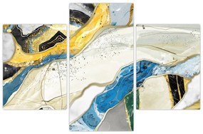 Tablou - Marmură colorată (90x60 cm)