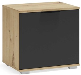 Suport pentru pantofi Walker 50 cm, stejar artisan / antracit