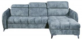 Coltar ext. Togo, Stanga - Dreapta, Smoke Blue, 2600 x 820 х 1760 mm.