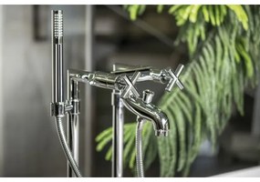 Sapho - Baterie pentru cadă AXIA crom lucios