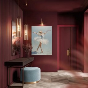 Tablou cu detalii pictate manual 70x100 cm Grace – Styler