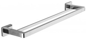 Mexen Asis cuier dublu pentru prosoape, Crom - 7017625-00