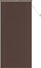 vidaXL Jaluzea venetiană Maro Întunecat cu Model 213 x 100 cm PVC